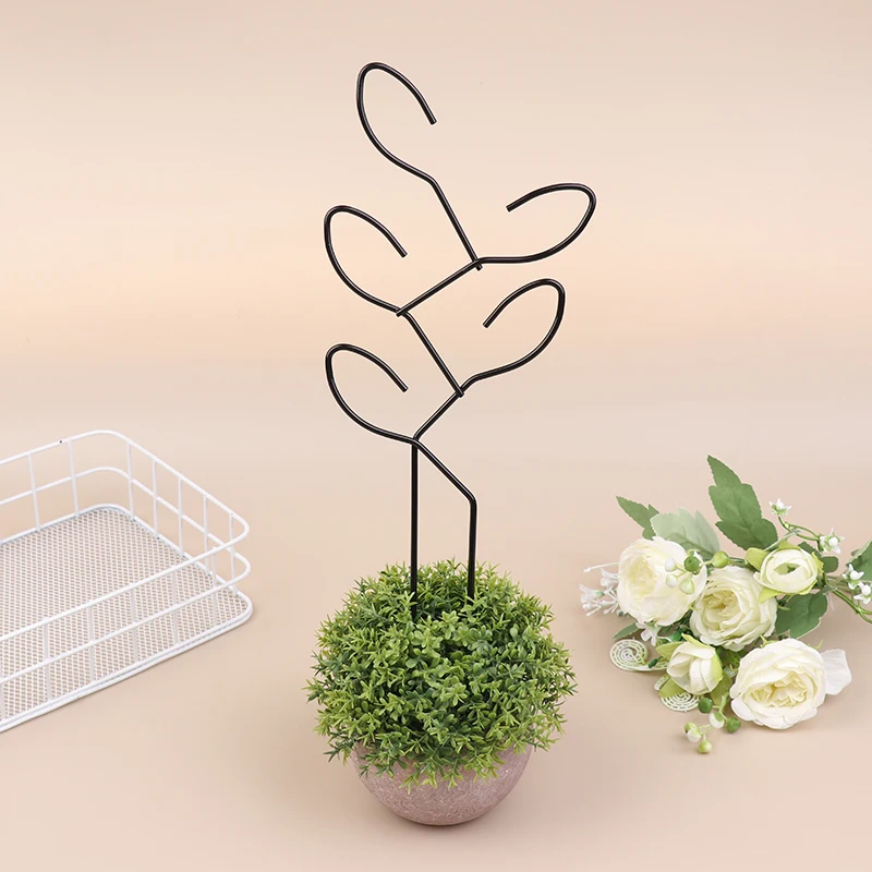 Climbing Plant Trellis Plant Support Garden Stake Stand 1PC Climbing Rack Iron Flower Trellis Frame Stand Holder Garden Decor