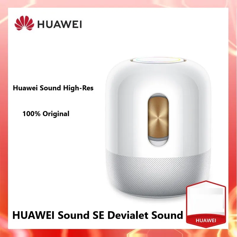 Original Huawei Sound Se Devialet Sound Bluetooth Speaker Devialet Dual  Woofers Stereo Set Dual Woofers Top Sound Quality - Earphones & Headphones  - AliExpress