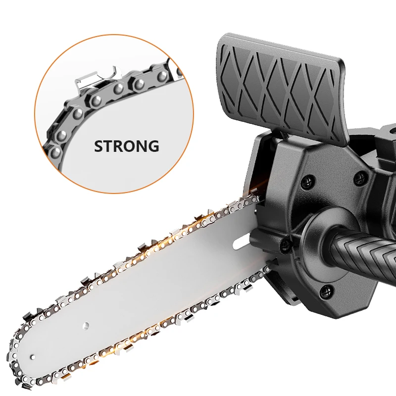 4/6 Inch Electric Drill Modified To Electric Chainsaw adapter Tool Portable Conversion Head Kits Woodworking Pruning