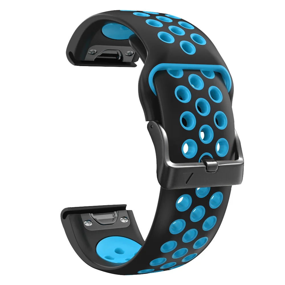 Silicone Quick Release Smartwatch Strap - Versatile Replacement Wristband