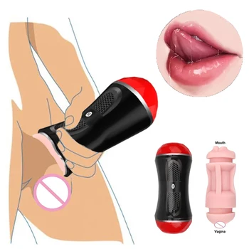 Sex Toys For Men Vacuum Pocket Pussy Masturbation Cup Vagina Soft Silicone Pussy Vaginas Penis Masturbadores Vibrator Sex Shop 1