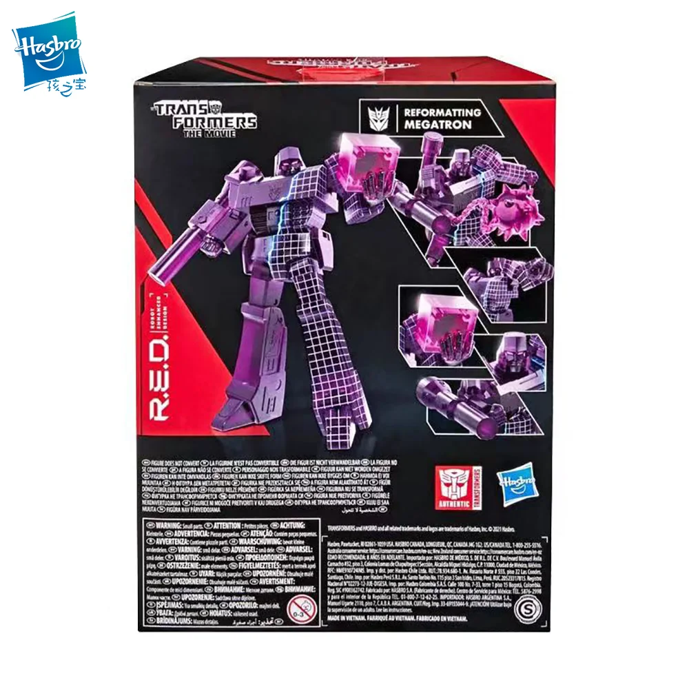 Hasbro Transformers R.E.D. G1 Series [Robot Enhanced Design] Megatron Fusion  Cannon 15CM Children's Toy Gifts Collect Toys F0743 _ - AliExpress Mobile