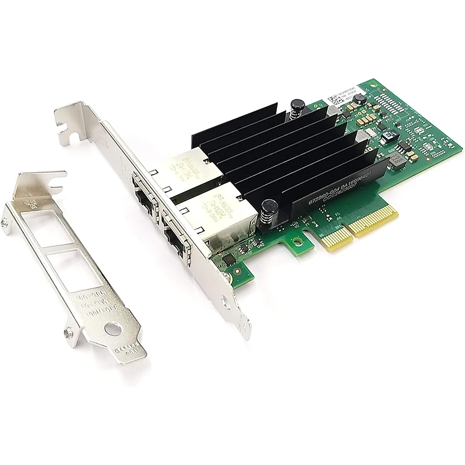 Dual Port 10GbE RJ-45 PCI-Express X4 Gigabit Ethernet Server