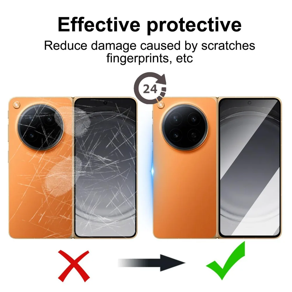 Clear Dust-Free Tempered Glass Screen Protector - HD Anti-Shatter, Easy Install