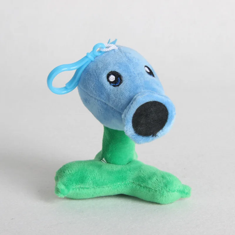 Plants vs Zombies Plüsch-Anhänger Spielzeug Erbsenschütze Kirsche PVZ Sonnenblume Squash Split Pea Weiche Stoffpuppe Taschenanhänger Kindergeschenk – Detail 4
