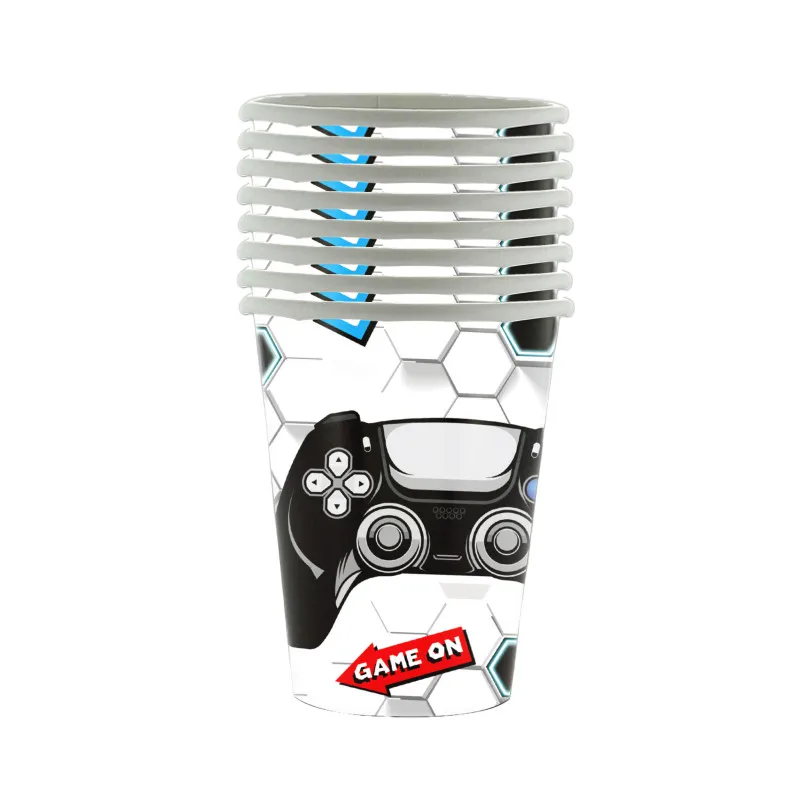 Jeu Vidéo Party Vaisselle Fournitures De Fête De Jeu Vidéo