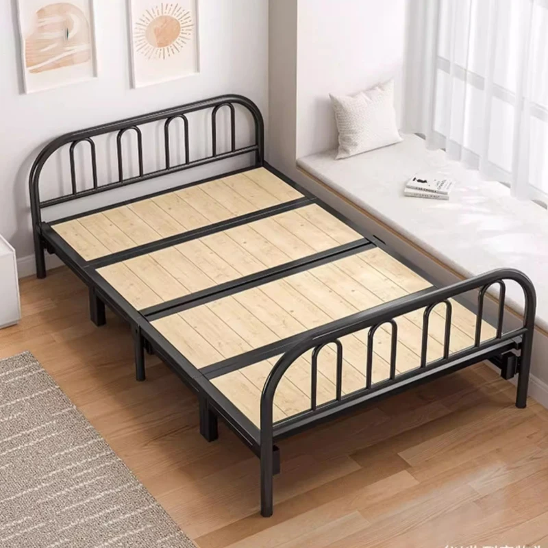 

Baby Single Modern Beds Cheap Nordic Minimalist Cheap Metal Beds Space Saving Free Shipping Camas Dormitorio Home Furnitures