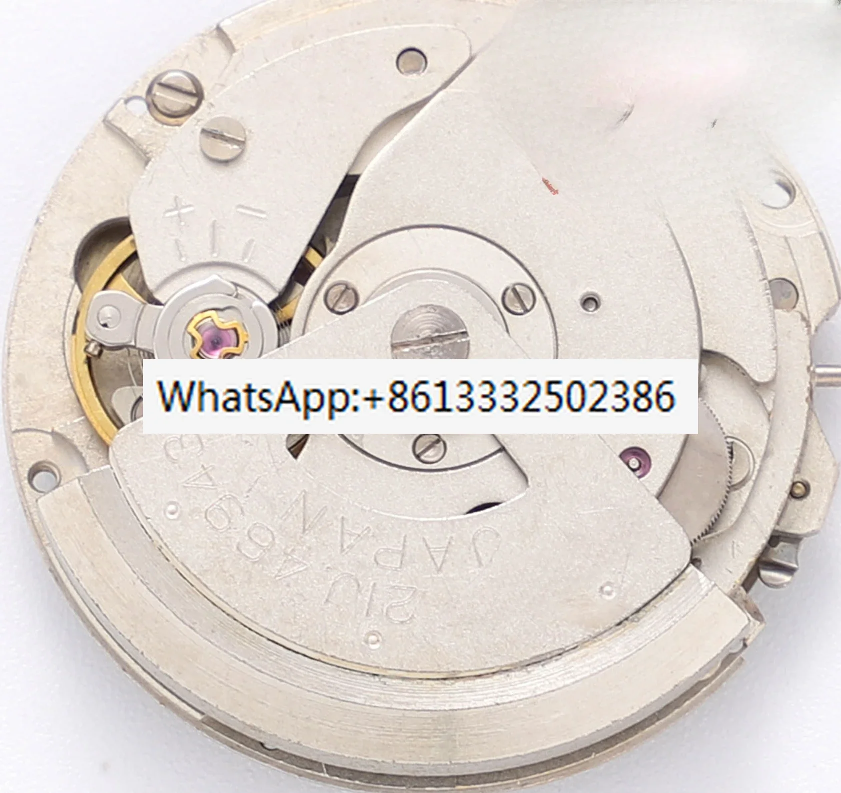 

46941 Movement Watch 46943 Men's Watch Movement Mechanical White Machine USED