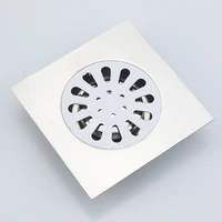 15 ซม.ท่อระบายน้ำชั้นสแตนเลสห้องน้ำฝักบัวท่อระบายน้ำเสีย Bath Ktichen Anti-กลิ่นท่อระบายน้ำชั้นกรอง 1