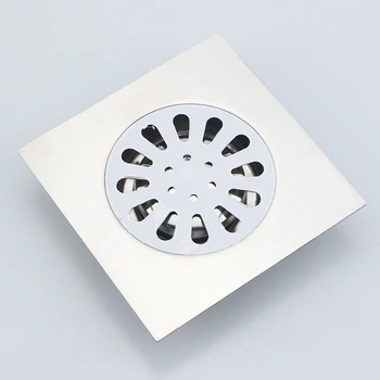 15 ซม.ท่อระบายน้ำชั้นสแตนเลสห้องน้ำฝักบัวท่อระบายน้ำเสีย Bath Ktichen Anti-กลิ่นท่อระบายน้ำชั้นกรอง 1