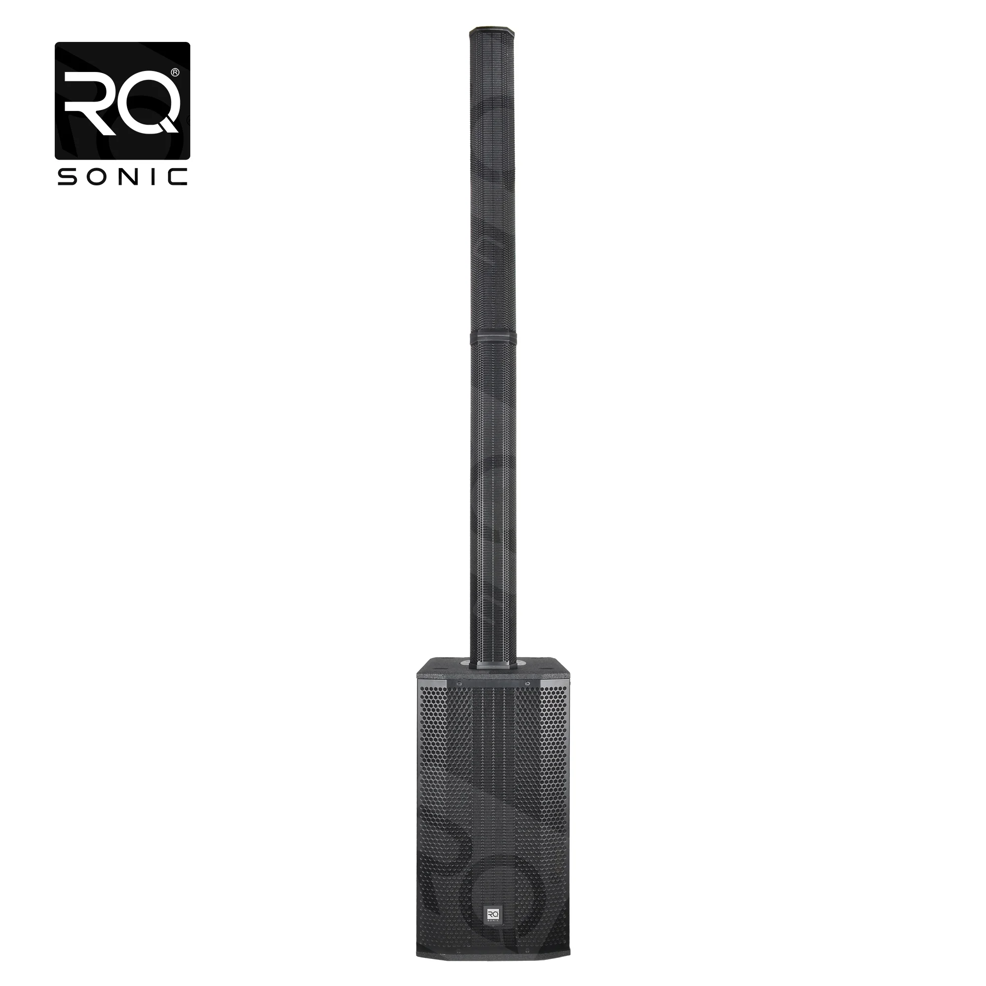 RQSONIC AC22D3 슬림 휴대용 PA 액티브 컬럼 스피커 전문가용 컬럼 라인 어레이 시스템 컬럼 스피커