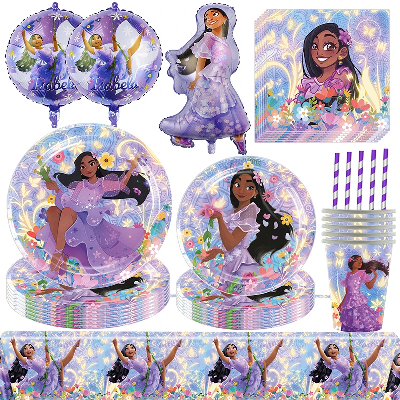 Disney Isabella Charm Party Decoration Birthday Isabella Encanto