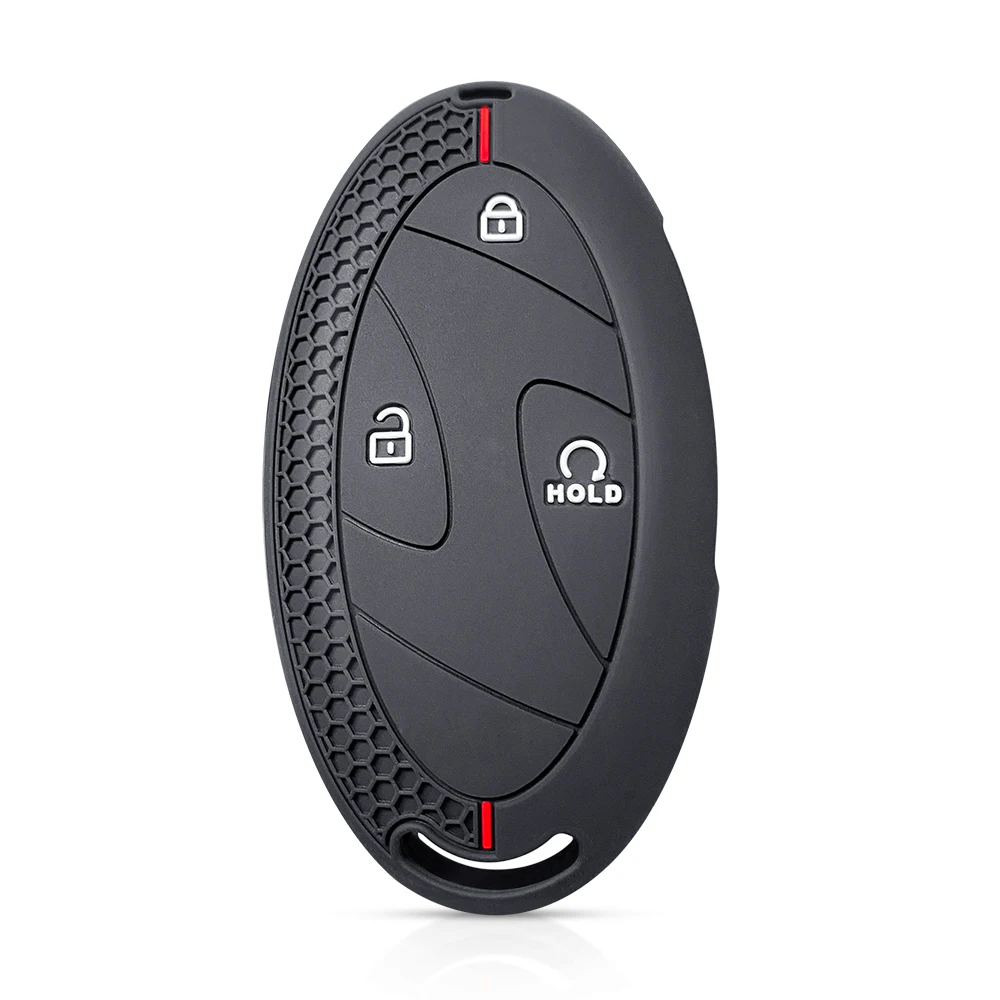 Premium Silicone Key Cover | Stylish Car Key Protector & Accessory with Chain