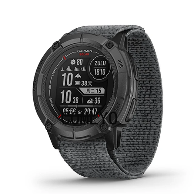 Correa Garmin Instinct 2 Surf Edition Pulsera con Adorno Love Negro