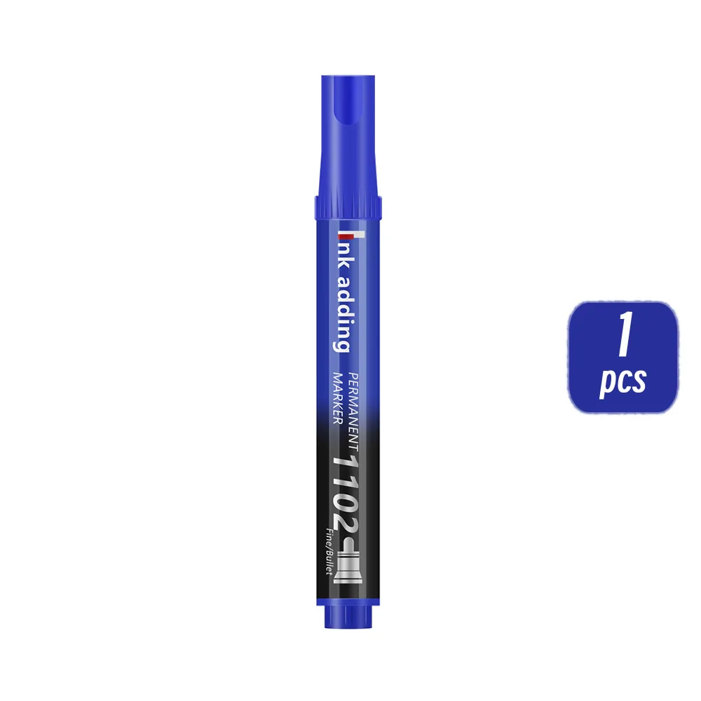 Pack of 1/10/20 Fine Tip Waterproof Permanent Marker Pens - Quick Drying, Multi-Surface Use on Wood, Stone, Metal & Glass; Assorted Colors