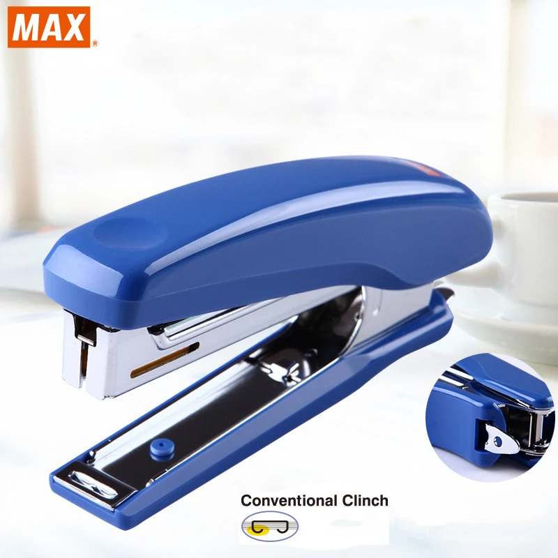 

Japan MAX HD-10D labor-saving mini portable small stapler with a stapler can be ordered 20 pages 10 stapler for office students