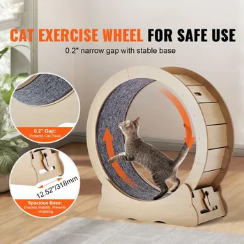 Large Silent Cat Exercise Wheel 1