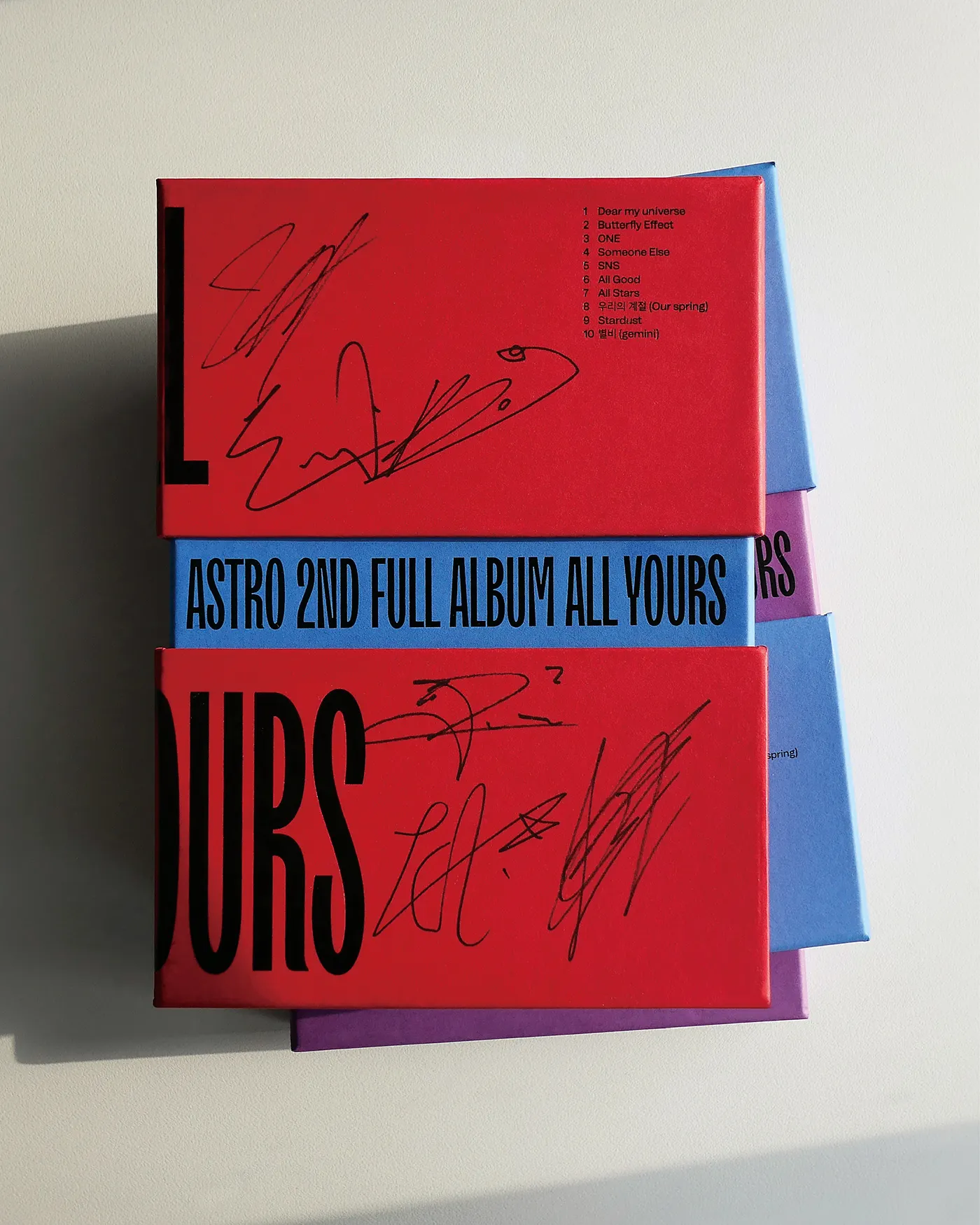 ASTRO AUTOGRAPHED SIGNED 2ND FULL ALBUM 'ALL YOURS' CD K-POP ALL