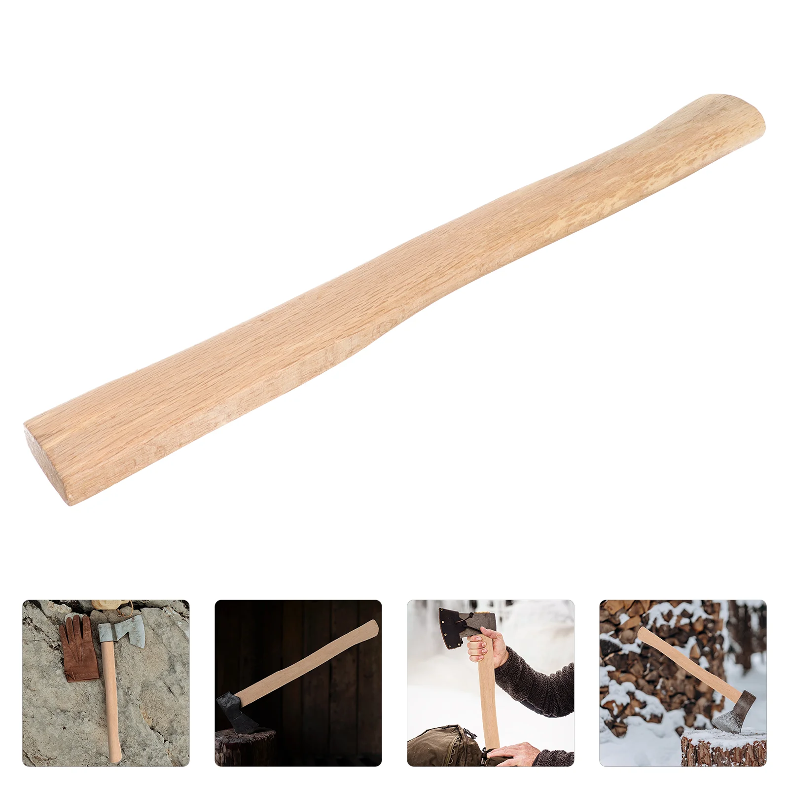 Handle Replacementwood Wooden Hickory Hatchet Campchoppinggardening Woods Replace Scout Grip Tennessee Genuine Axes Straight 5