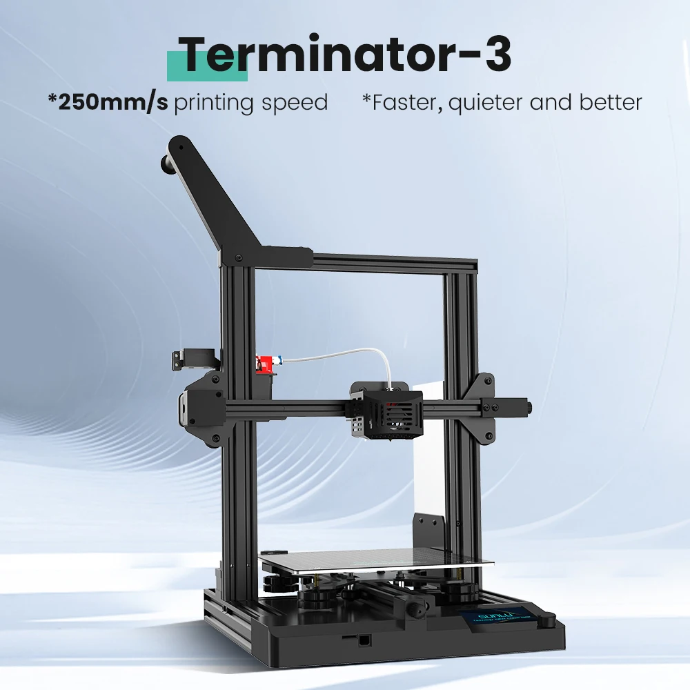 SUNLU 3D Printer for T3 High Precision Printing Resume  With Silent Mother Board Smart Auto-Leveling Set Printer for 32 bit