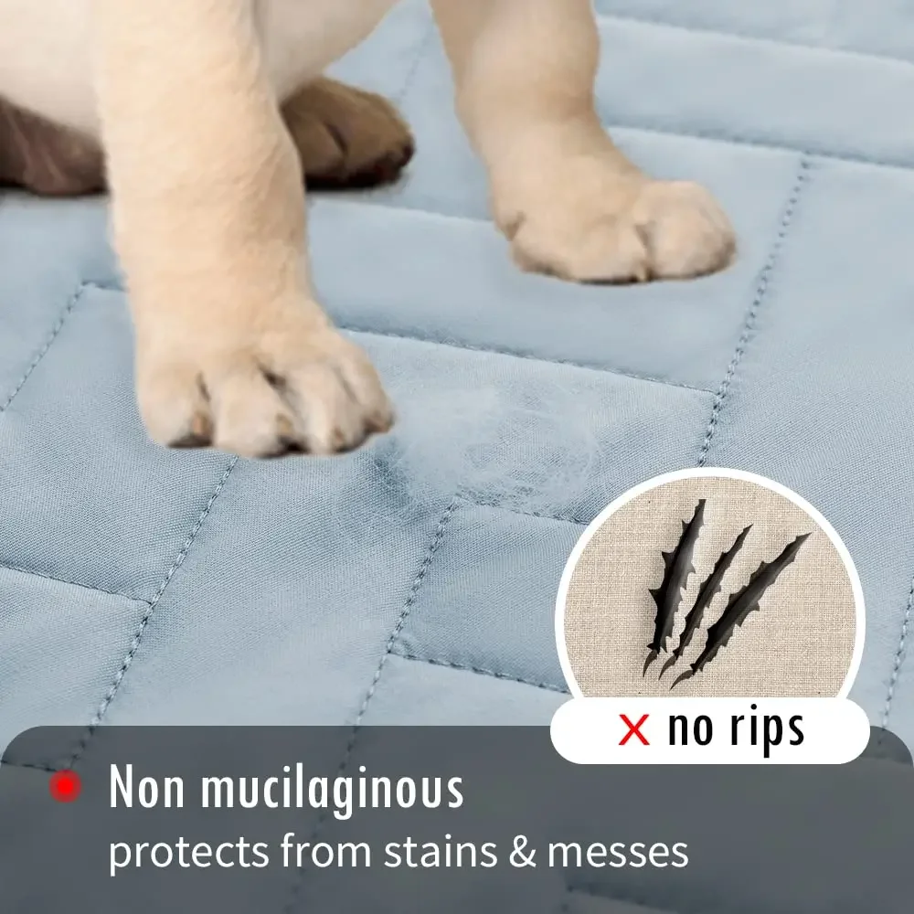 Waterproof Non-Slip Dog Bed Cover and Pet Blanket Sofa Pet Bed Mat Car Incontinence Mattress Protectors Furniture Couch Cover