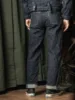 Rugged Bronson S801XX Slub Raw Selvage Denim Jeans 1943 Vintage Waist Overalls Rigid 3