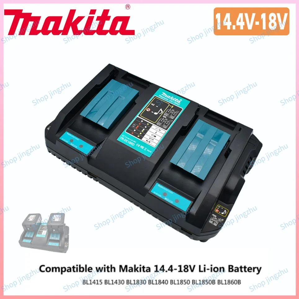

Original DC18RD Double Charger Li-ion Rechargeable Battery Charger for Makita 14.4V 18V BL1850 BL1830 BL1860 BL1840 BL1415