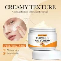 Turmeric Whitening Face Cream Wrinkle Removal Lighten Fine Lines Makes Skin Look More Youthful Birghten Moisturize Facial Care 3