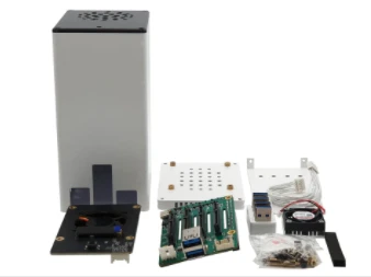 Kit montage raspberrypi en Nas 4 disques par radxa