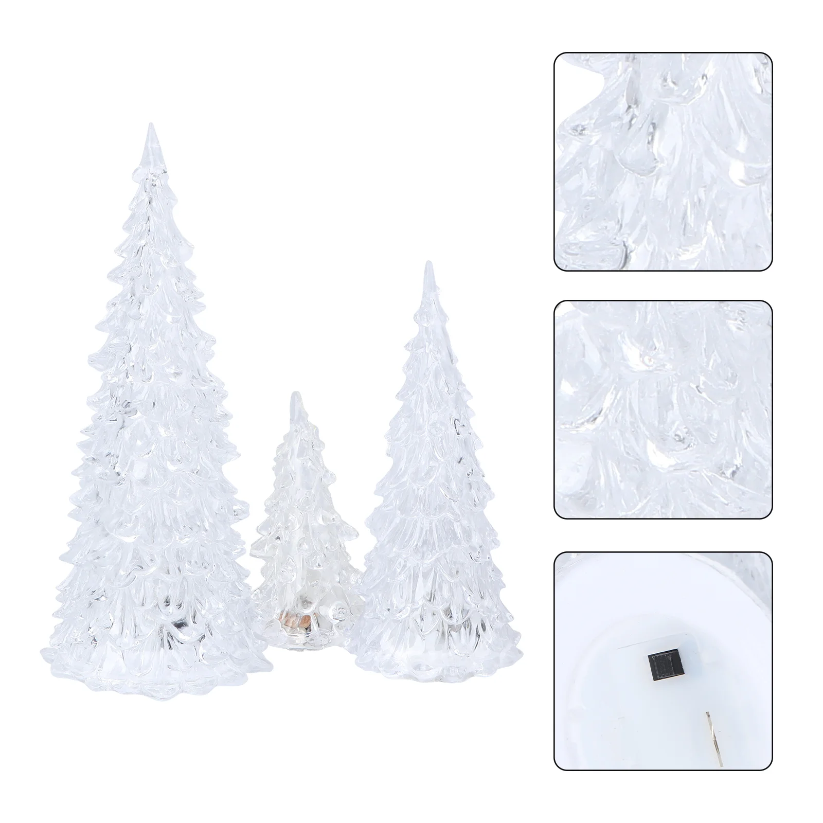 

Christmas Kid Crystal Christmas Tree Decorative Christmas Tree Glowing Christmas Tree Christmas Bedside Lamp