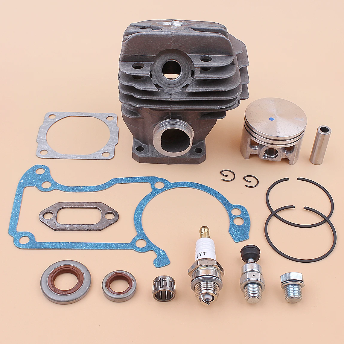 Bore 44.7mm Nikasil Plated Cylinder Piston Kit For Stihl 026 MS260 MS260C 026PRO motosierra gasolina Garden Accessories 3