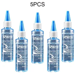 Bicycle Chain Lubricant - Long - Lasting Dry Lube for Smooth & Efficient Cycling (5pcs)