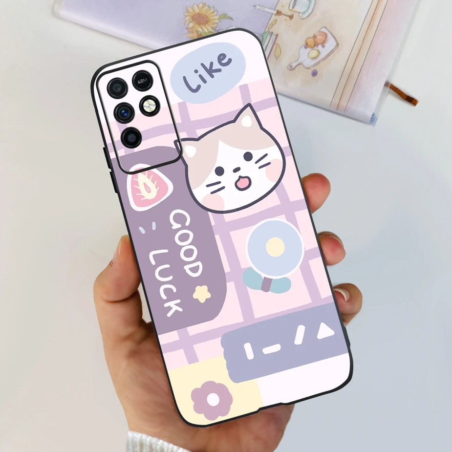 Cute Fashion Painted Soft TPU Phone Case Bumper Cover