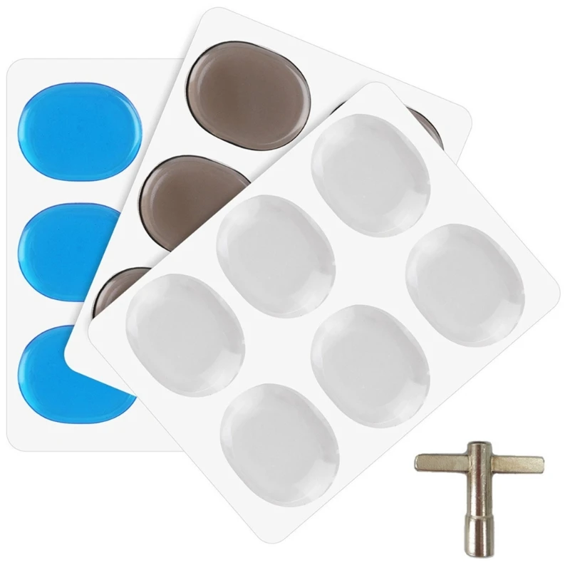 Silicone Silencers 6Pcs Drum Dampeners For Snare