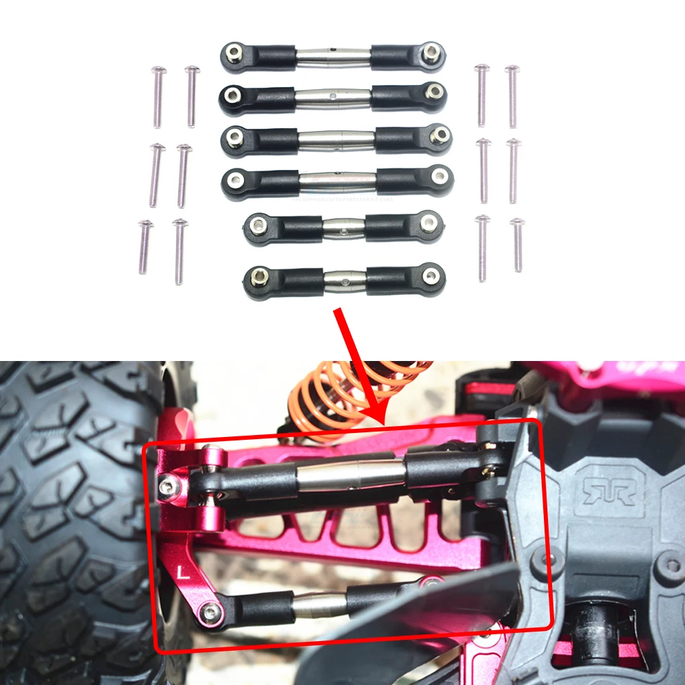 

Рулевая тяга из нержавеющей стали AR330535/AR330542 для ARRMA 1/10 GRANITE SENTON BIG ROCK VORTEKS 3S