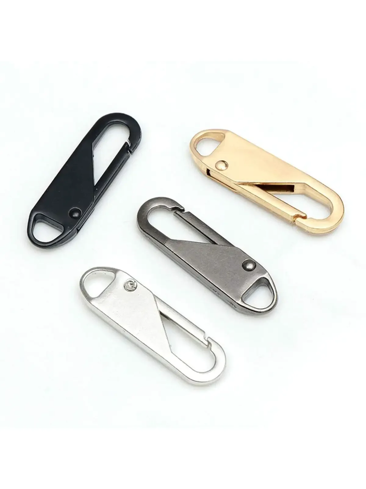 Universal Movable Zipper Metal Lockbox Bag