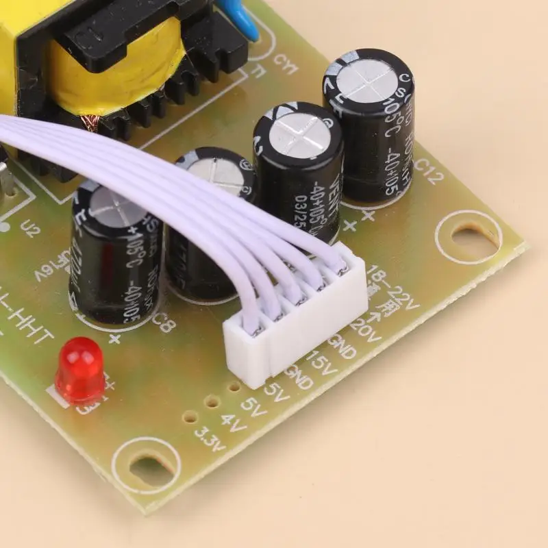 Universal 3,3 V 4 V 5 V 15 V 22 V DVB 5-Draht Empfänger Power Board Modul Dritte-generation Plug-in Karte TV Set-top Box Power Board – Detail 8