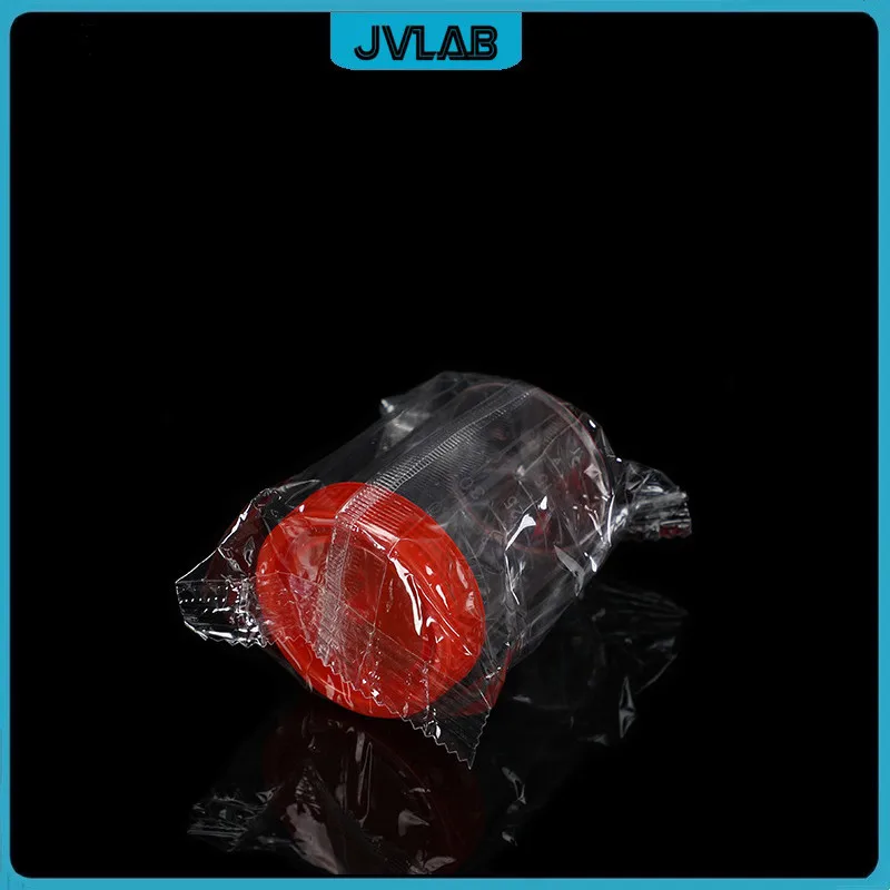 Plastic Urine Container Cup 40 ml Plastic Vials Screw Cover Sputum Cup Height 45mm EO-Sterilized Individual Package 50/PK