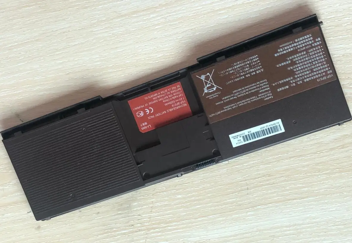 Bateria do Portátil para Sony Vgp-bps19 Vgp-bpl19 Vgp-bpx19 para Vaio Vpc-x11 Vpc-x113 Vpc-x115 Vpc-x116 Vpc-x119 Vpc-x118 Vpc-x125 - Imagem 6