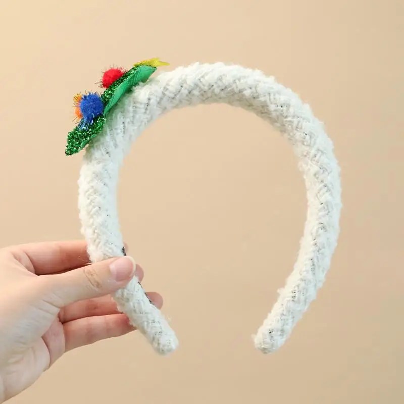1Pc Cute Plush Antler Headband Christmas Decorations For Home Girl Children Christmas Gift Party Decoration Supplies