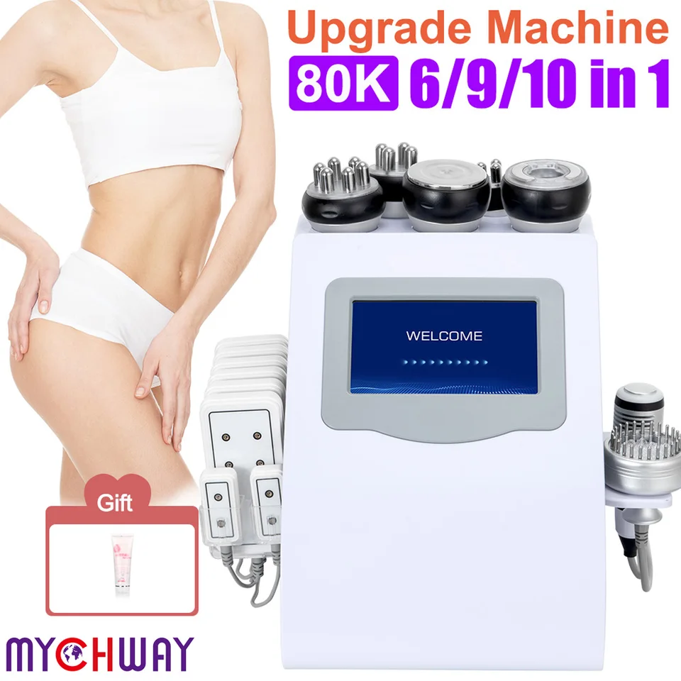 mychway 6 In 1 80k Cavitation Machine With Vacuum Radiofrequency