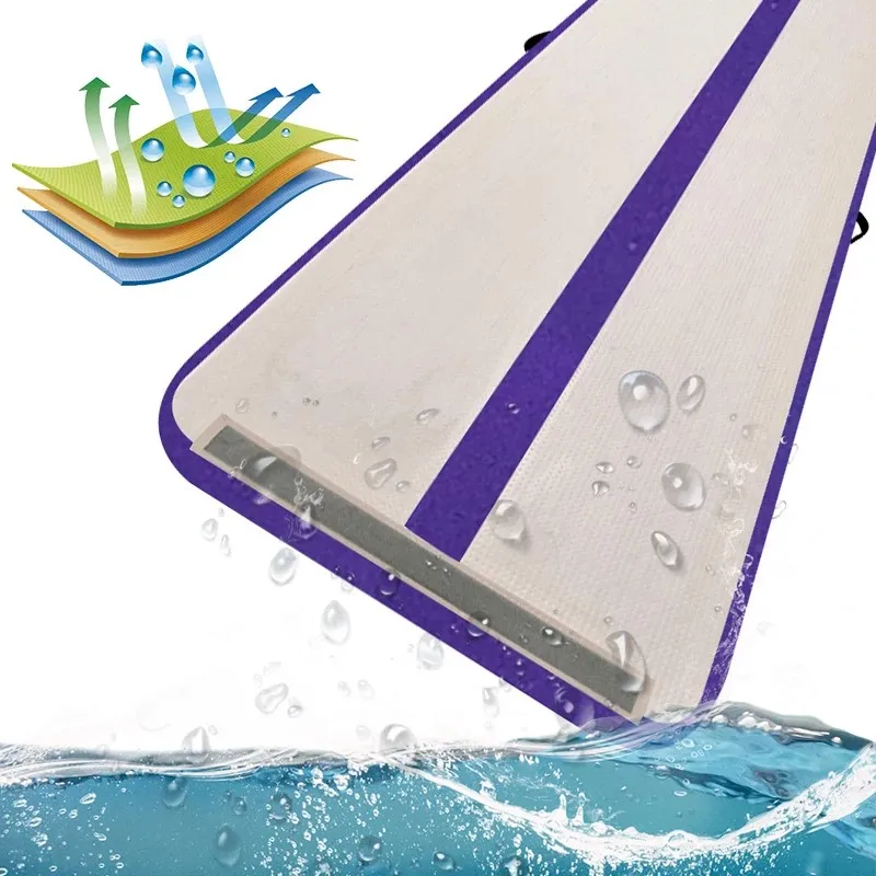 GOGLAM 3m Air Track Inflatable Gym Mat Fitness Yoga Air Tumble Mat Gymnastics Floor for Kids Adults