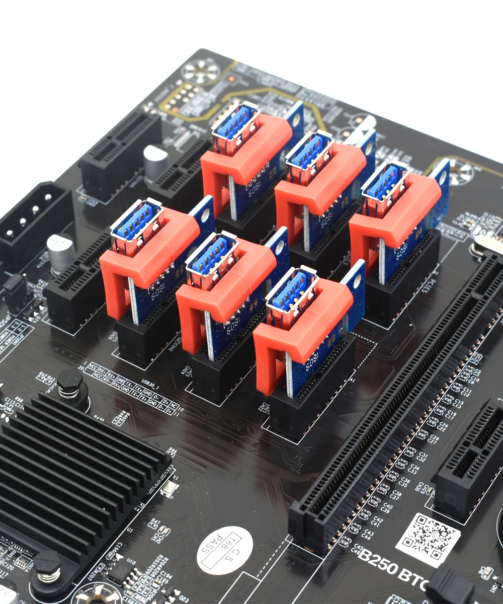 TISHRIC PCIe Riser Card Retainer - Vertical Mount Locker with 1X Small Board Buckle for Video Card Mining (5-20Pcs) Description Image.This Product Can Be Found With The Tag Names Mining riser card, Pcie vertical mount, Riser vertical card adapter, Riser vertical video card, Tishric pcie riser