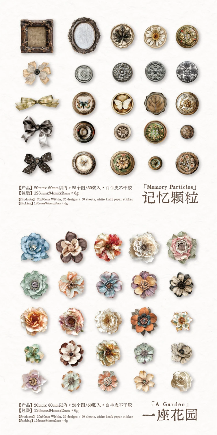50 Stück/1 Set Kawaii-Aufkleber zum Sammeln kleiner Gegenstände, Tagebuch-Dekorationsaufkleber, Scrapbooking-Bastelaufkleber – Detail 17