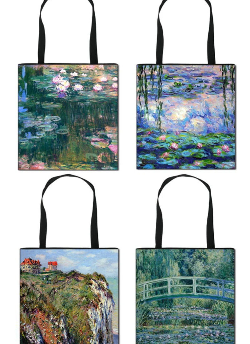 

сумка пляжная холщовая сумка шопер эстетичный сумка женская шопер сумка сумка тоут пляжная сумка Сумка-тоут женская холщовая с винтажным рисунком, саквояж на плечо для путешествий, портативный чемоданчик для покупок