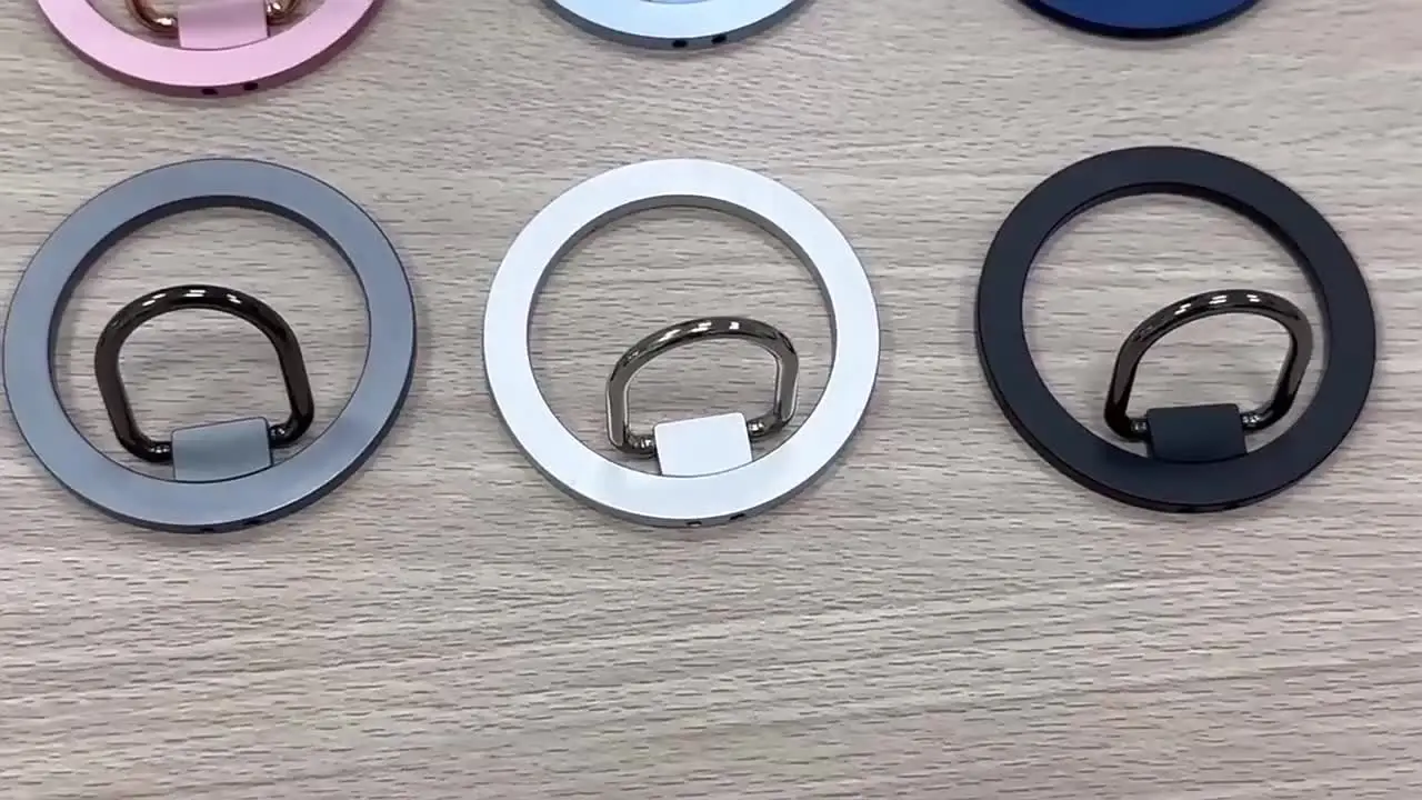 Supporto Magnetico Per Maniglia Mag-Safe - Impugnatura A Dita Per Cellulare, Magnete Forte, Per Ricarica Wireless