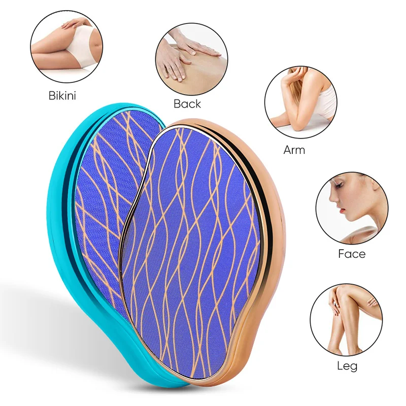 NewPainlessSafeEpilatorCrystalPhysicalHairEraserBleameRemoval