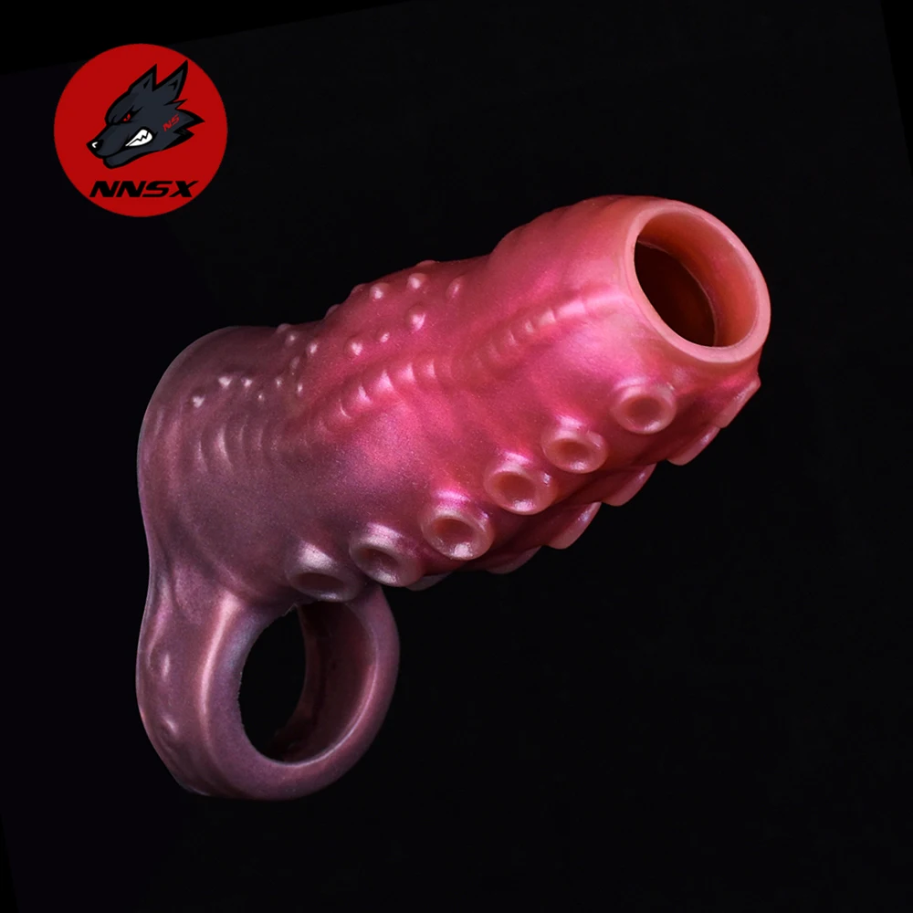 Tentacles Penis Sleeve Extension Enlargement Delay Ejaculation Sex Toys for  Men