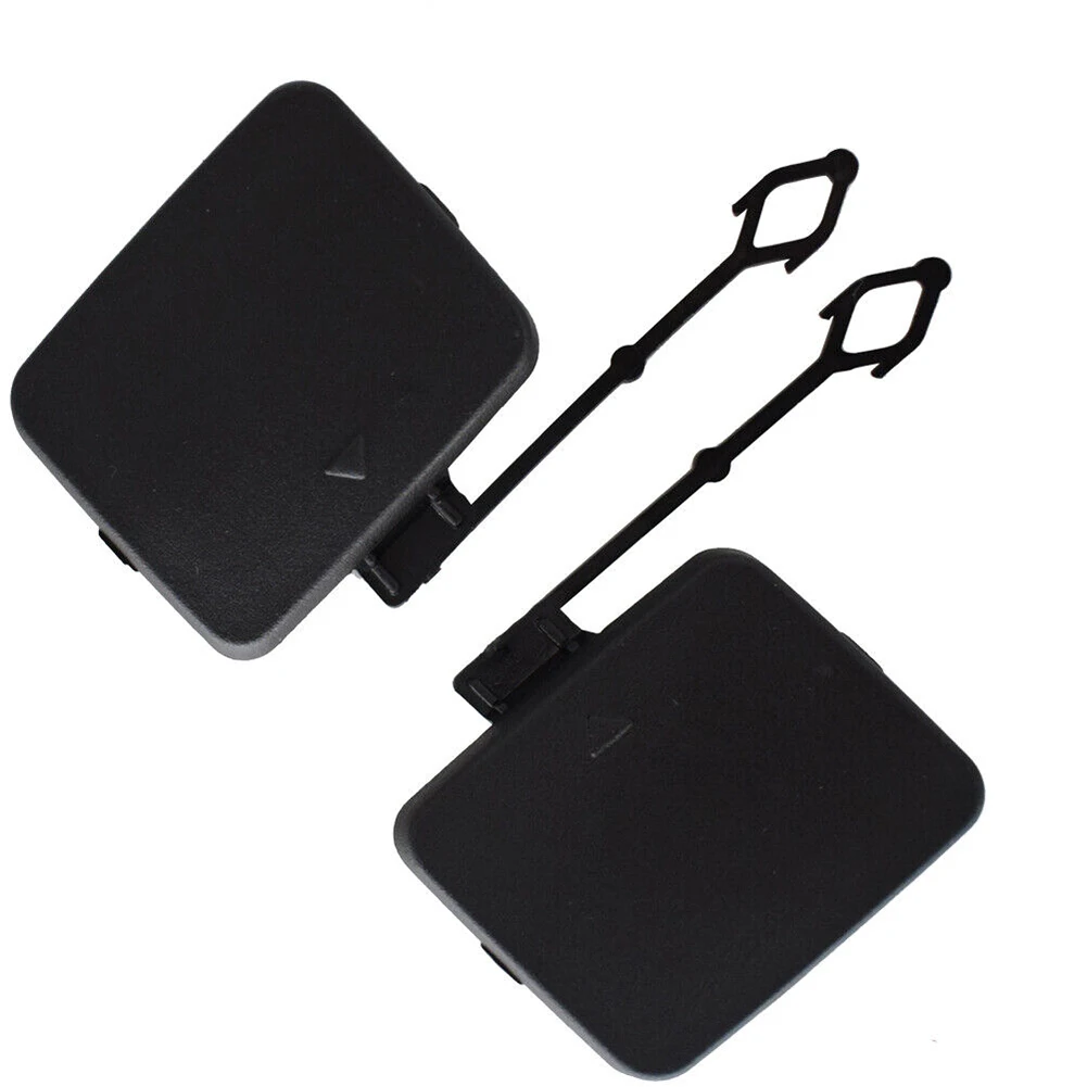 

1 Pair Rear Bumper Tow Towing Cap Hook Eye Cover For BMW E70 2006-2011 Decoration Bumper Trailer Cover 51127158448 51127158447