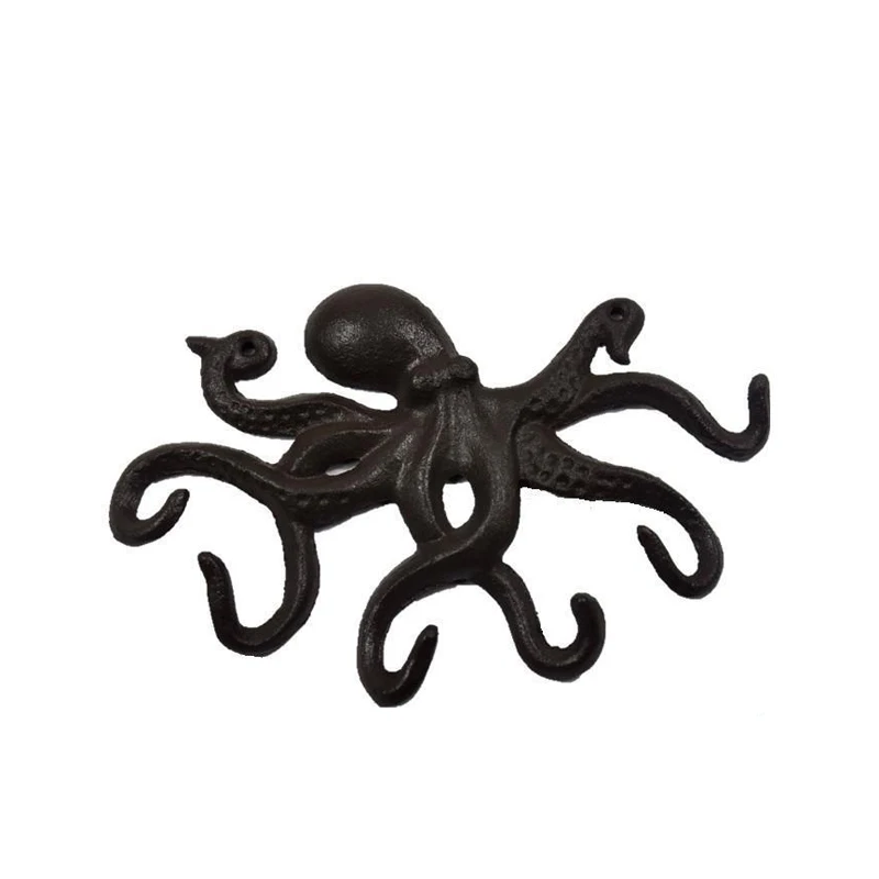 

Cast Iron Octopus Hook Handicraft Iron Key Hook